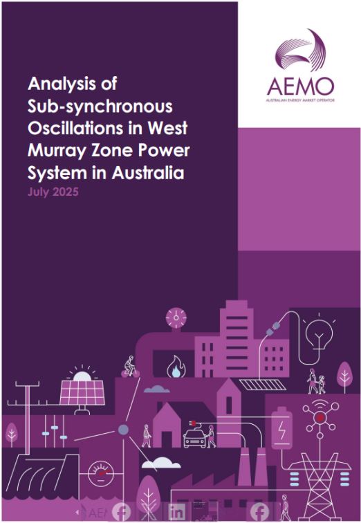 Analysis of Sub-synchronous Oscillations in West Murray Zone Power System in Australia 