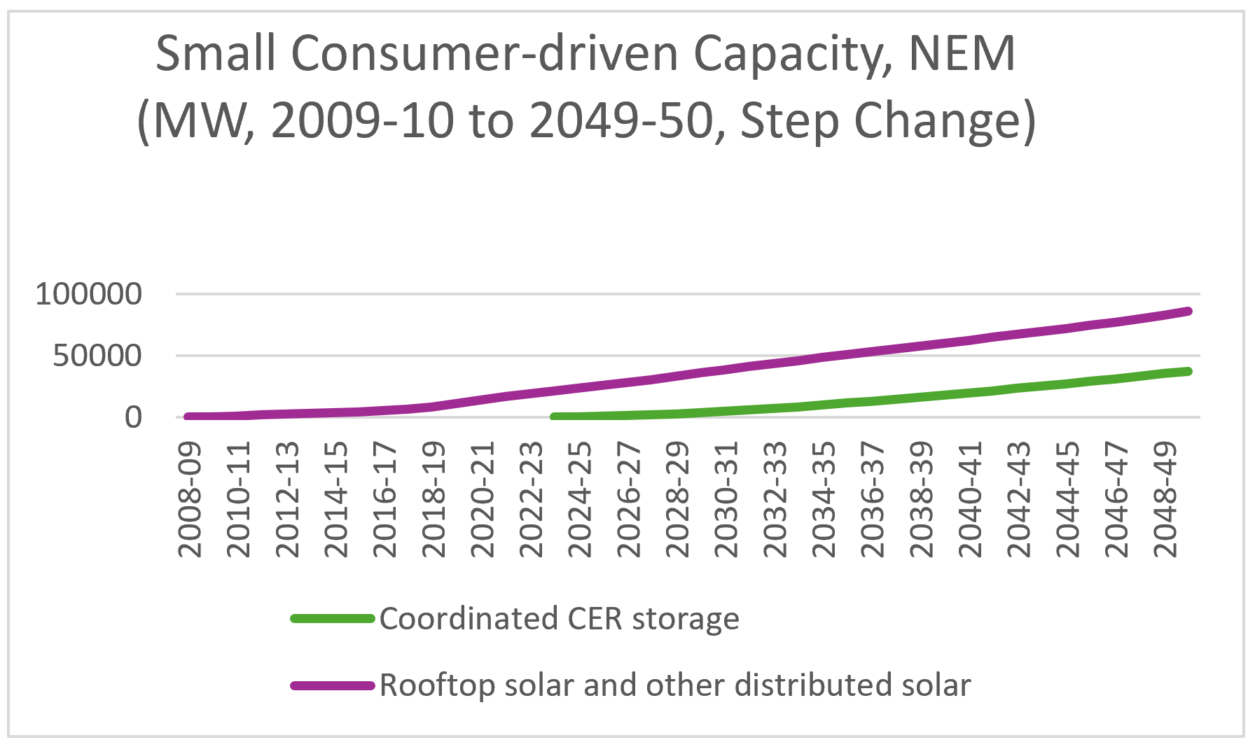 Small Consumer-driven Capacity, NEM 