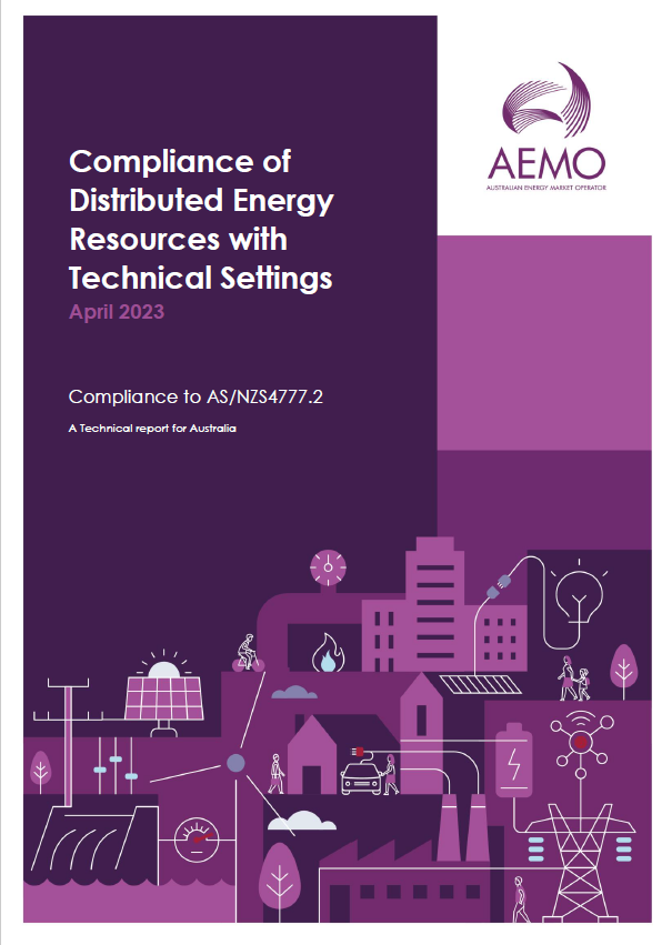 Compliance of DER with Technical Settings report