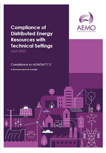Compliance of DER with Technical Settings report