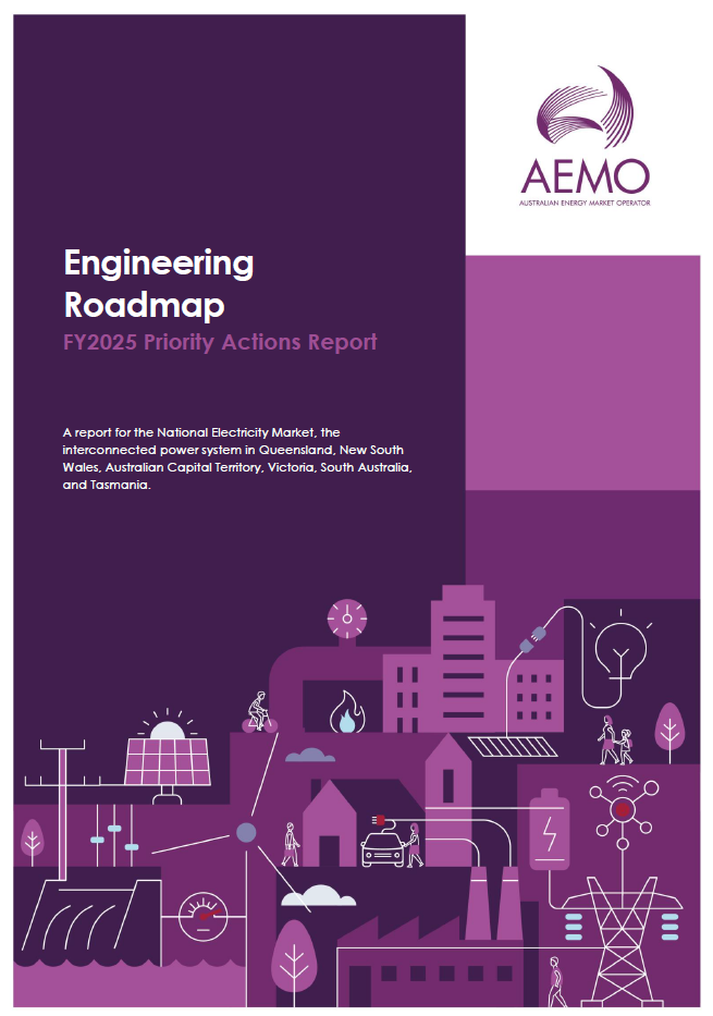 Cover of Engineering Roadmap FY2025 Priority Actions Report